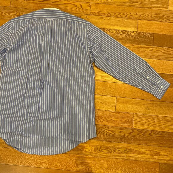 Bowen & Wright Menswear Stripe Button Down Dress Shirt Cotton 15.5 32/33 NWT - Picture 12 of 12